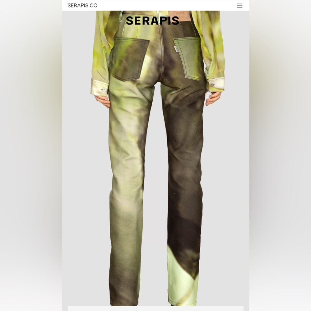 Lime Rust Jeans - Picture 3 of 9